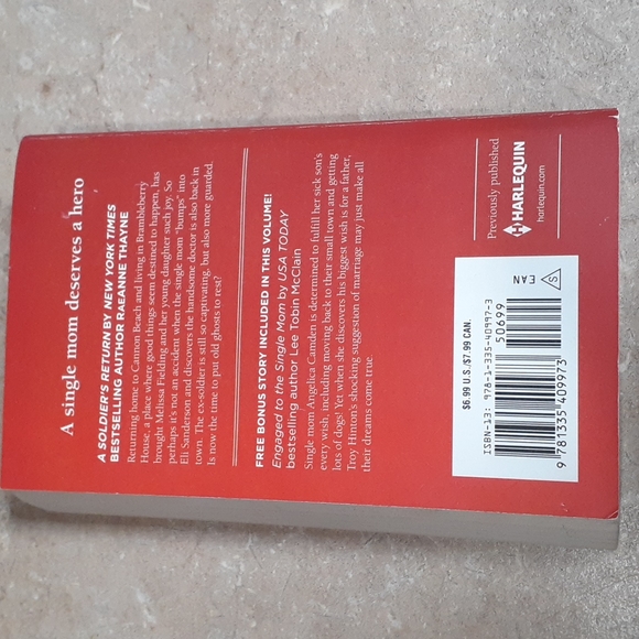 A Soldier's Return by Raeanne Thayne, a Harlequin Novel - Picture 3 of 8